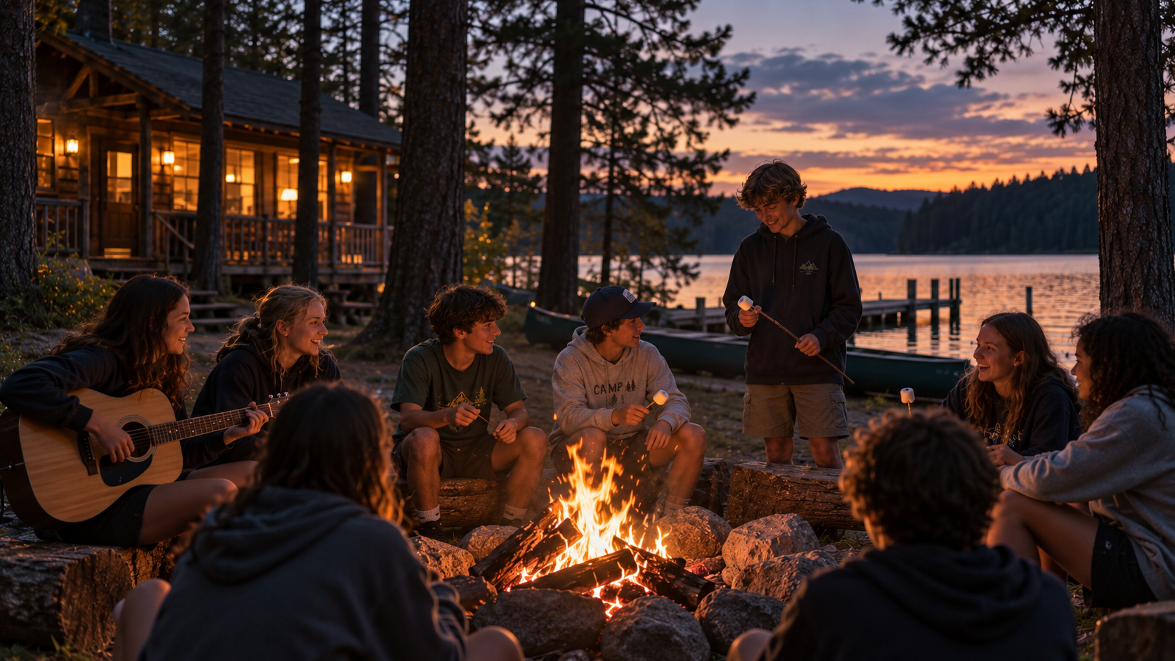 What happens when camp goes phone-free?